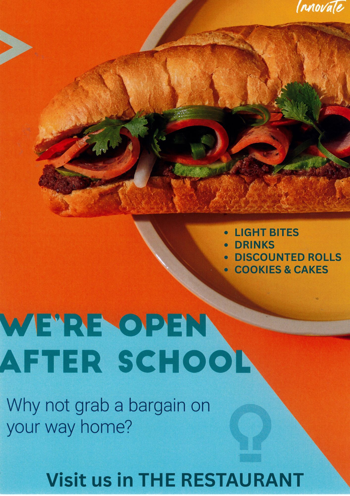 Visit us at THE RESTAURANT